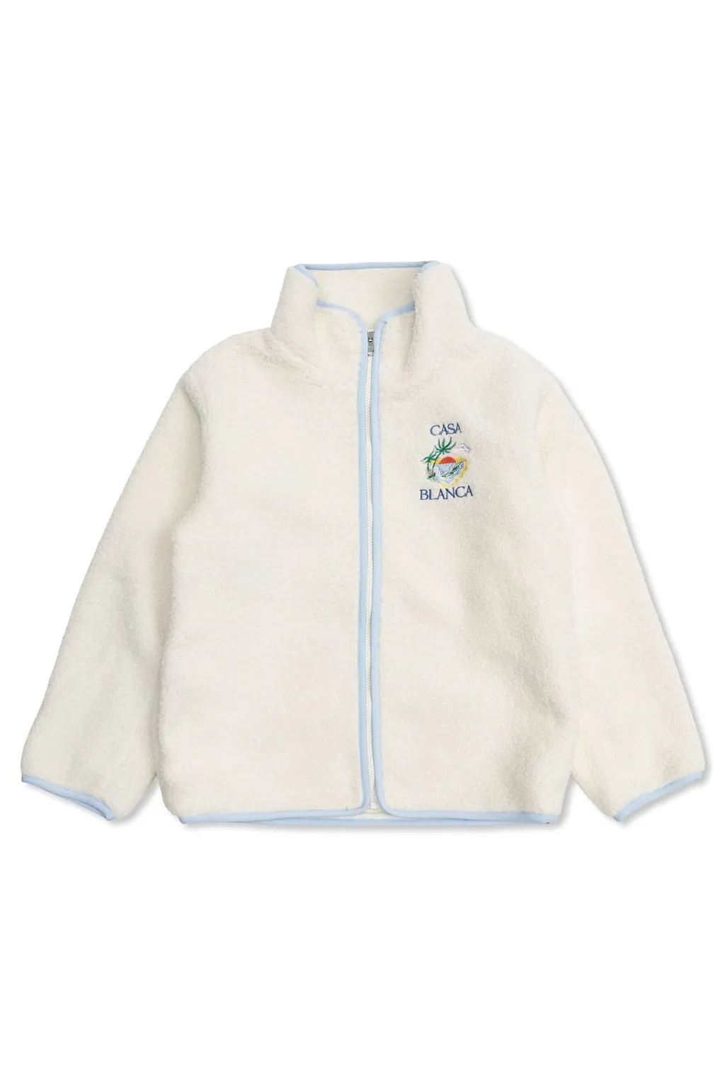Embroidered Fleece Jacket