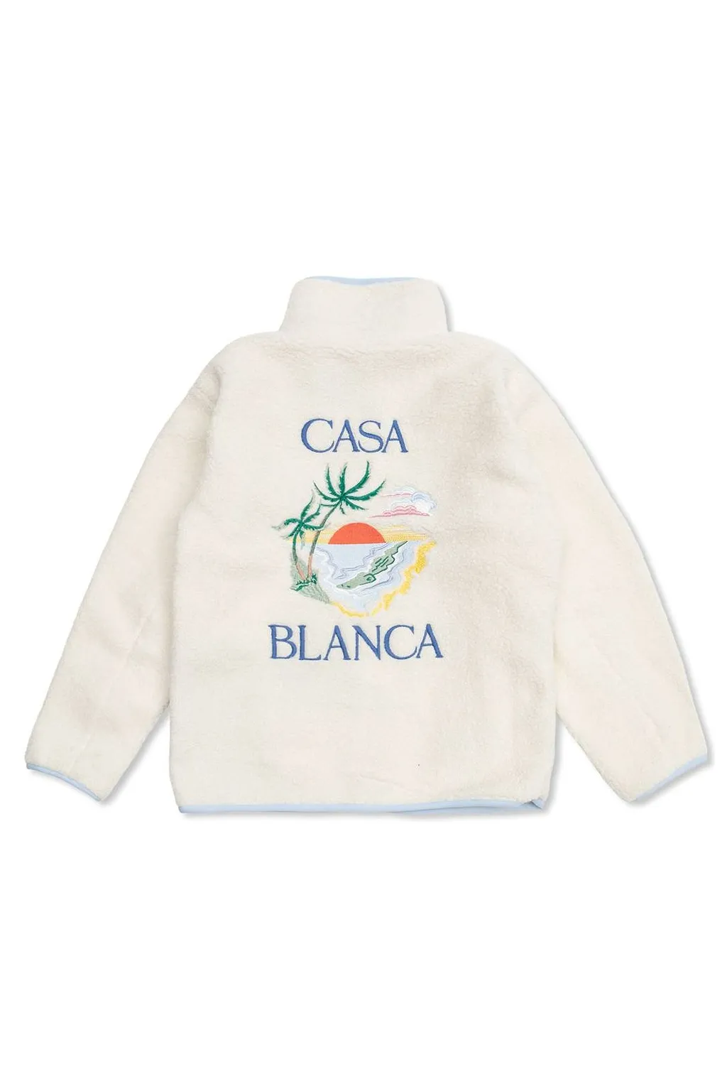 Embroidered Fleece Jacket