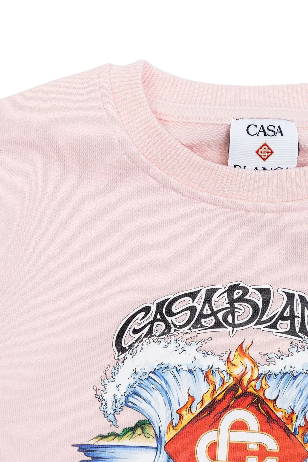 Casablanca Kids Graphic Logo Sweatshirt