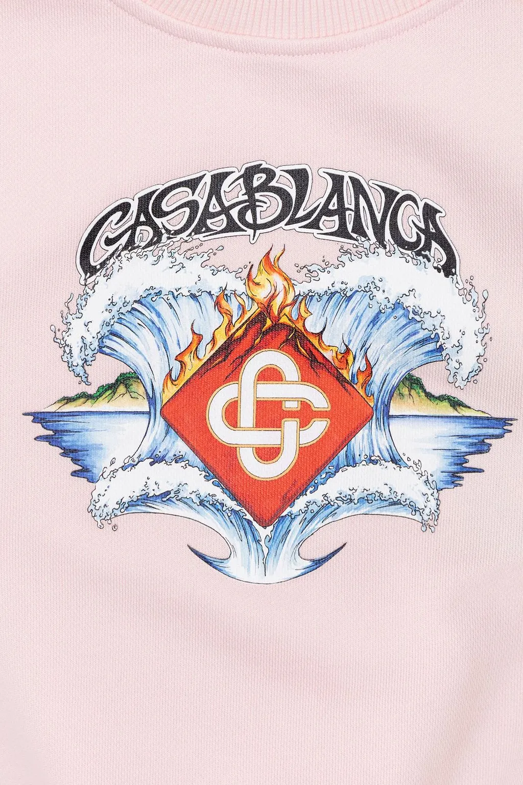 Casablanca Kids Graphic Logo Sweatshirt
