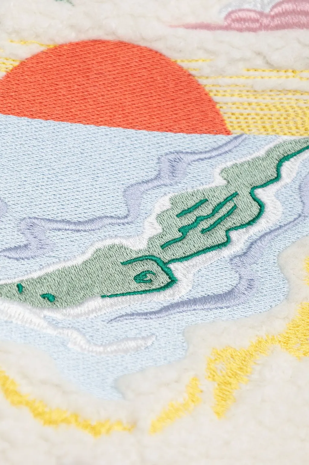Embroidered Fleece Jacket