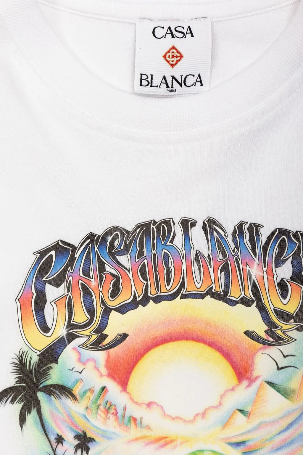 Casablanca Kids Graphic Logo T-Shirt