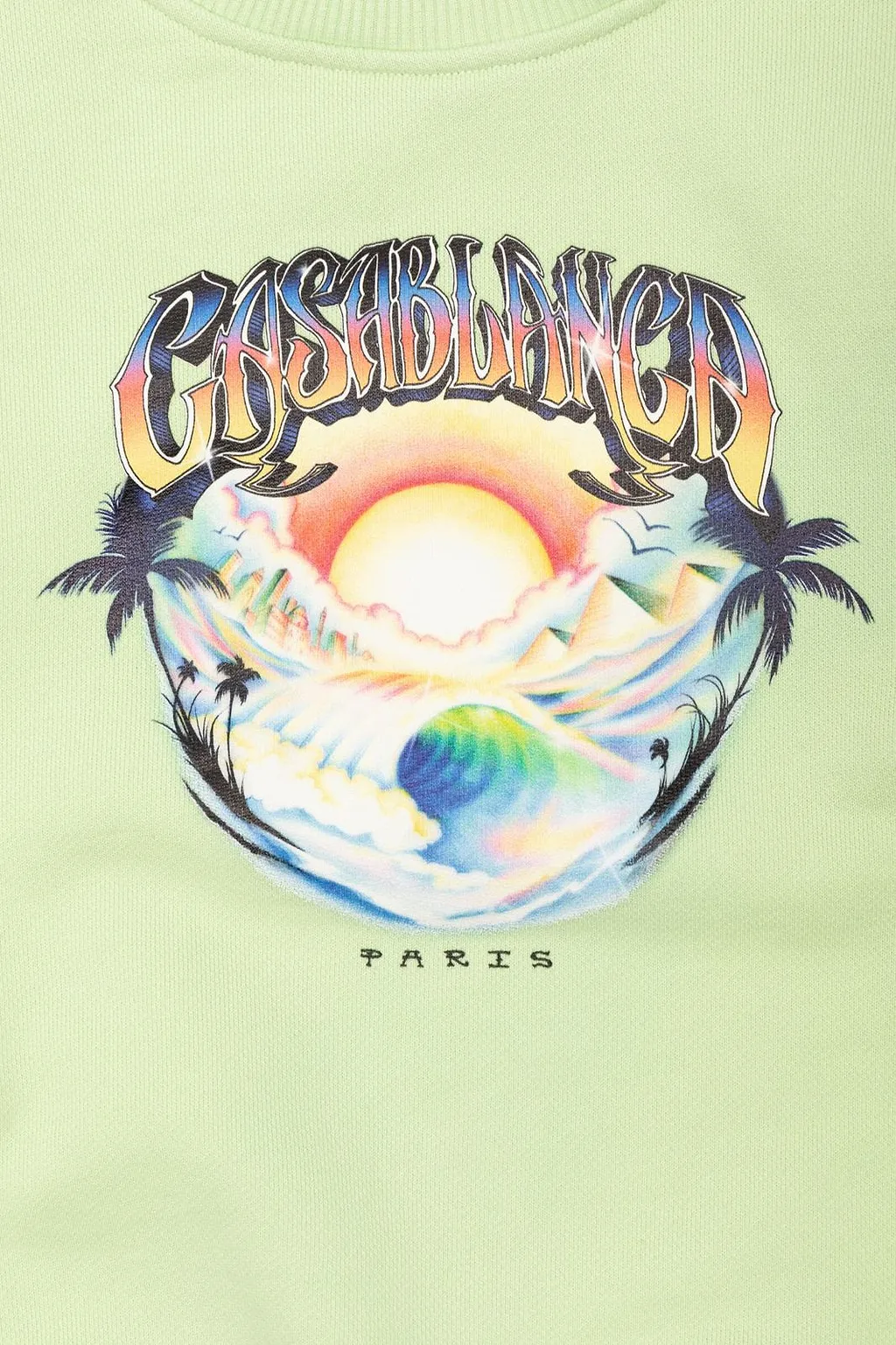 Casablanca Kids Graphic Printed Crewneck Sweatshirt