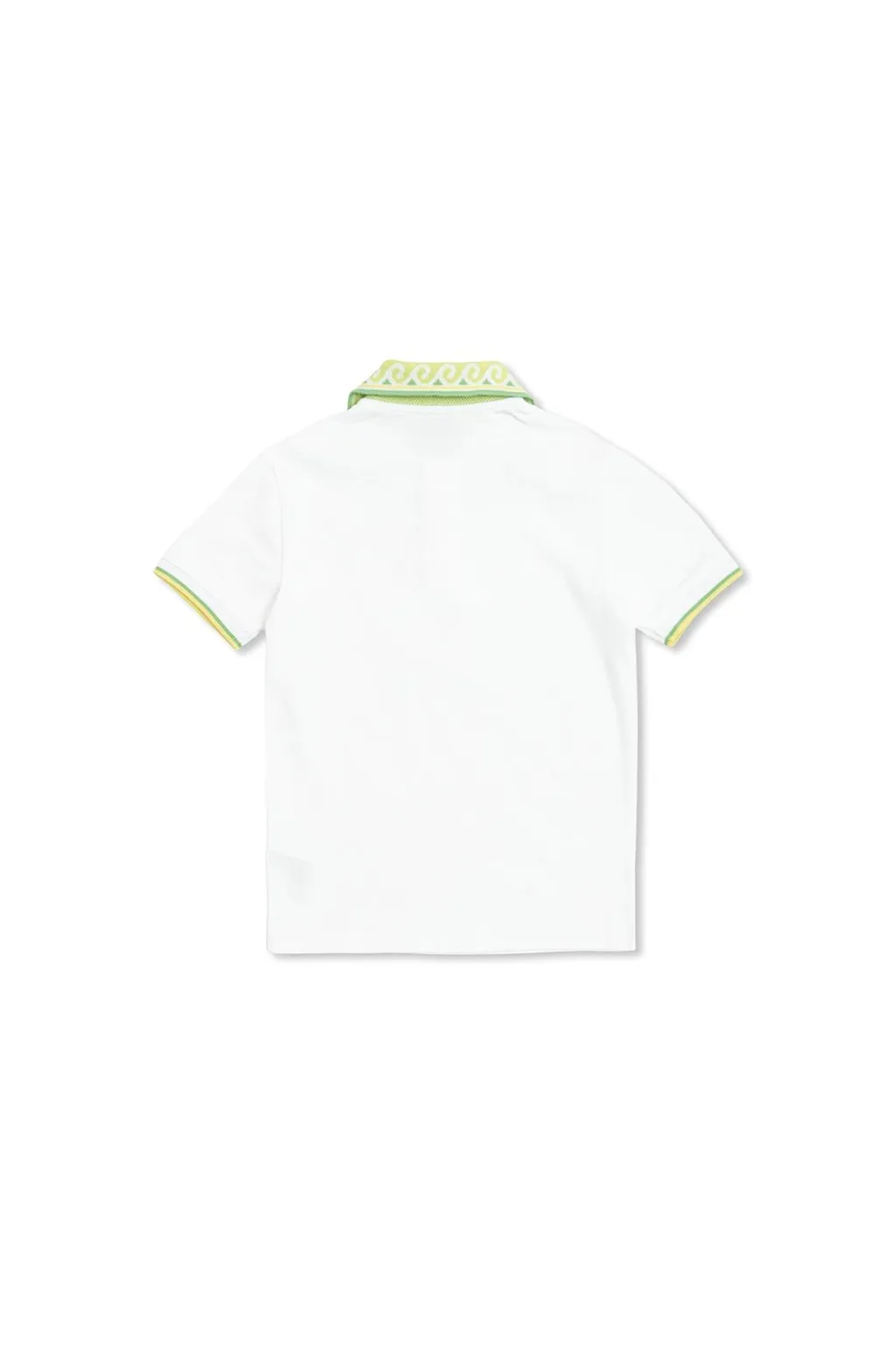 Casablanca Kids Logo Patch Short-Sleeved Polo Shirt