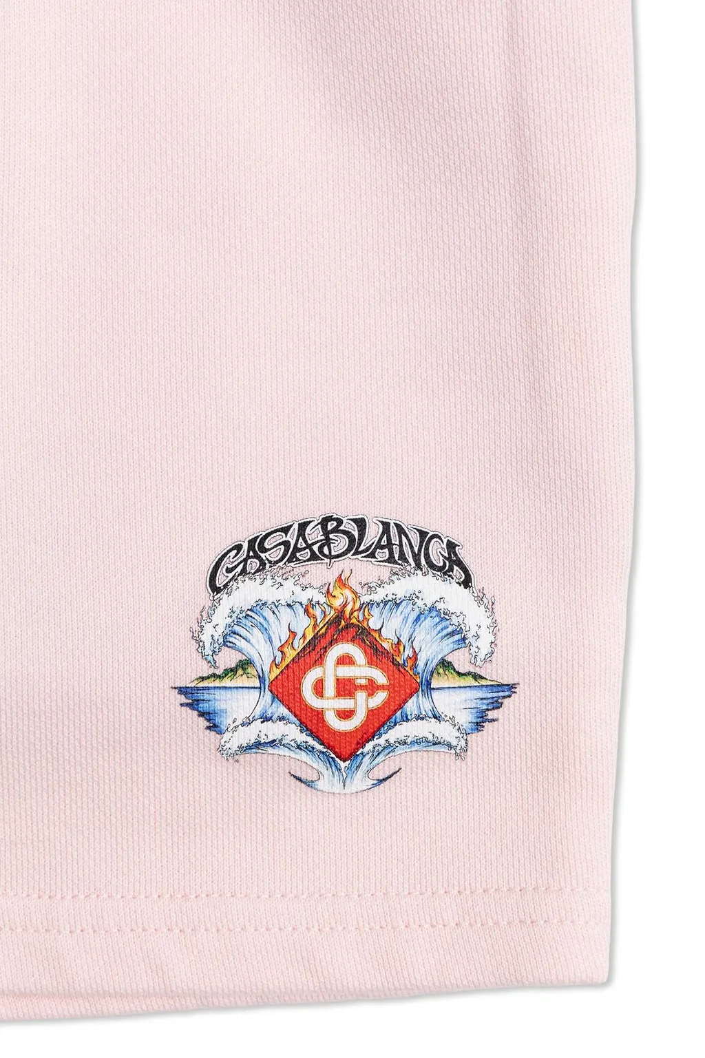 Casablanca Kids Logo Printed Drawstring Shorts