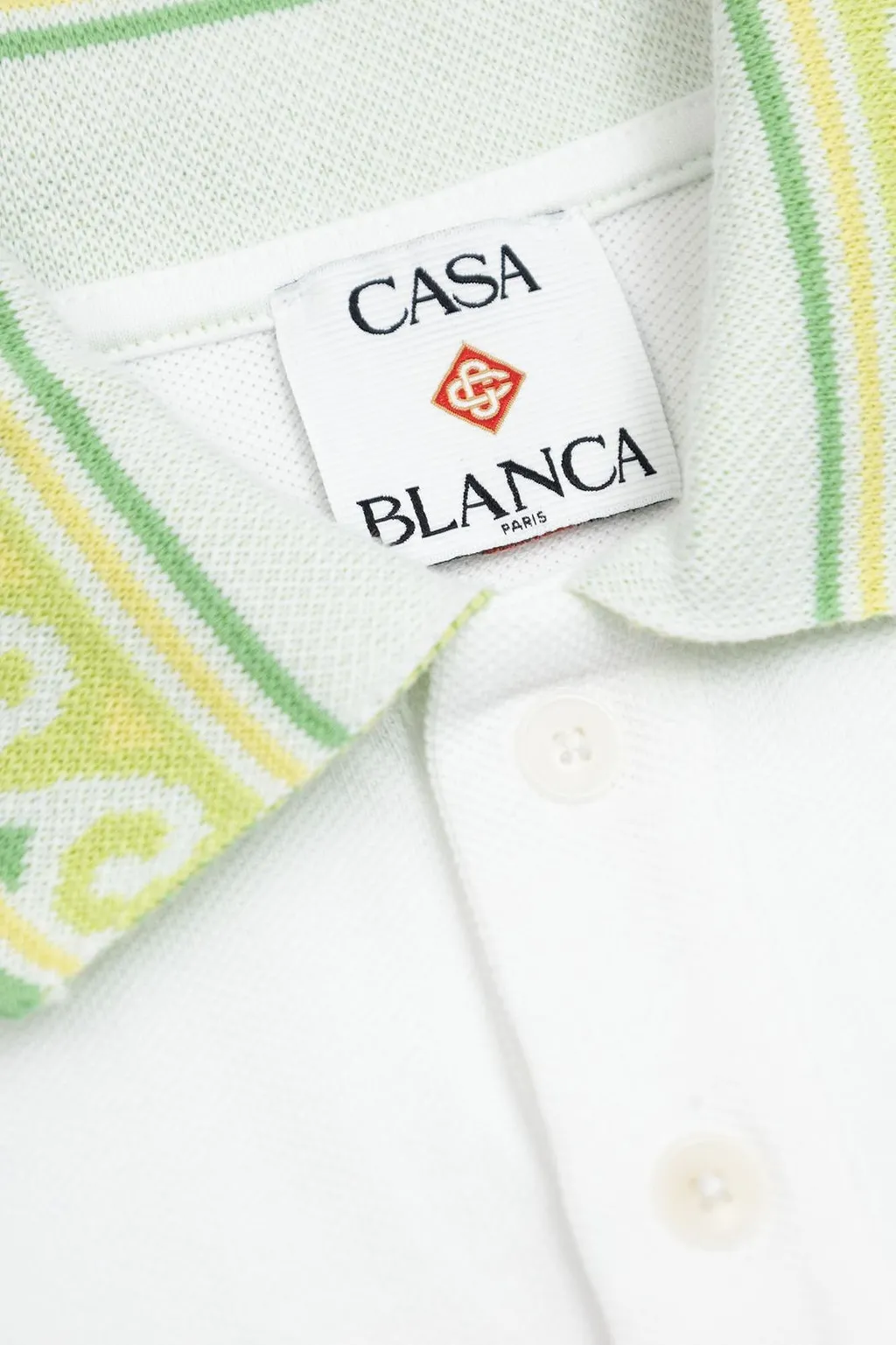 Casablanca Kids Logo Patch Short-Sleeved Polo Shirt
