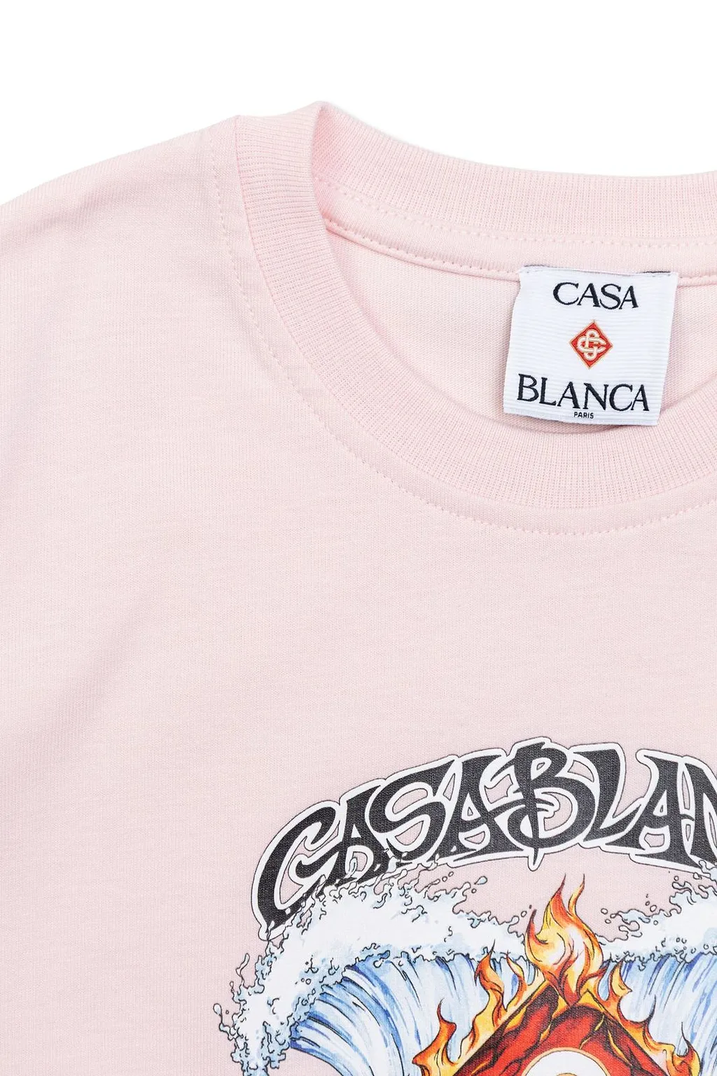 Casablanca Kids Logo Graphic T-Shirt