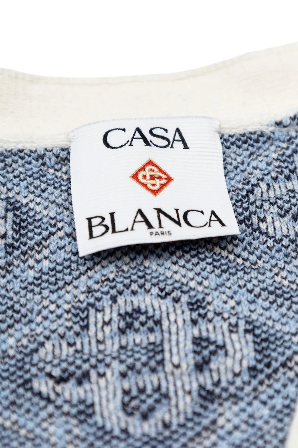 Casablanca Kids Monogram Knit Cardigan
