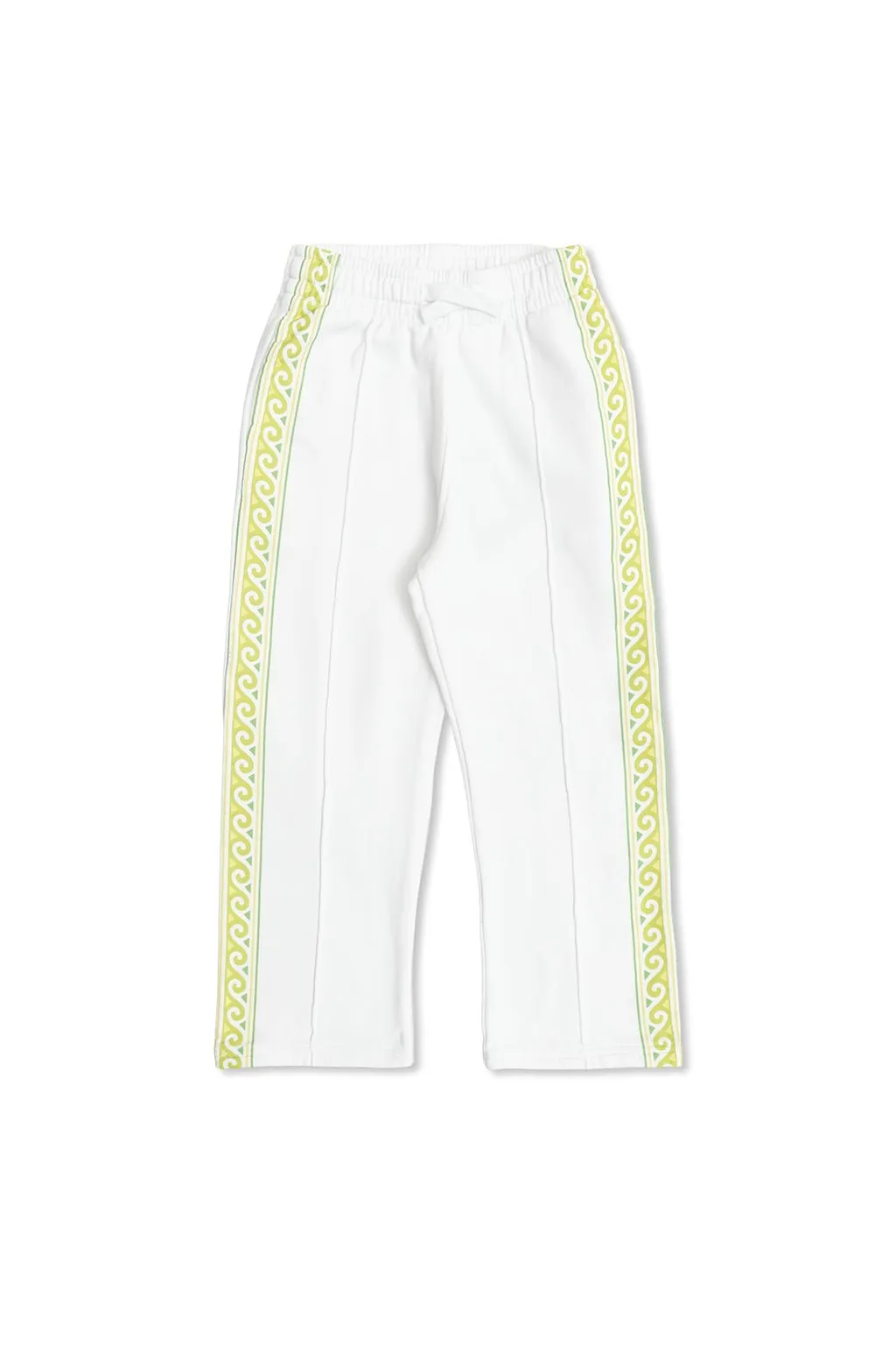 Casablanca Kids Pattern-Trim Sweatpants