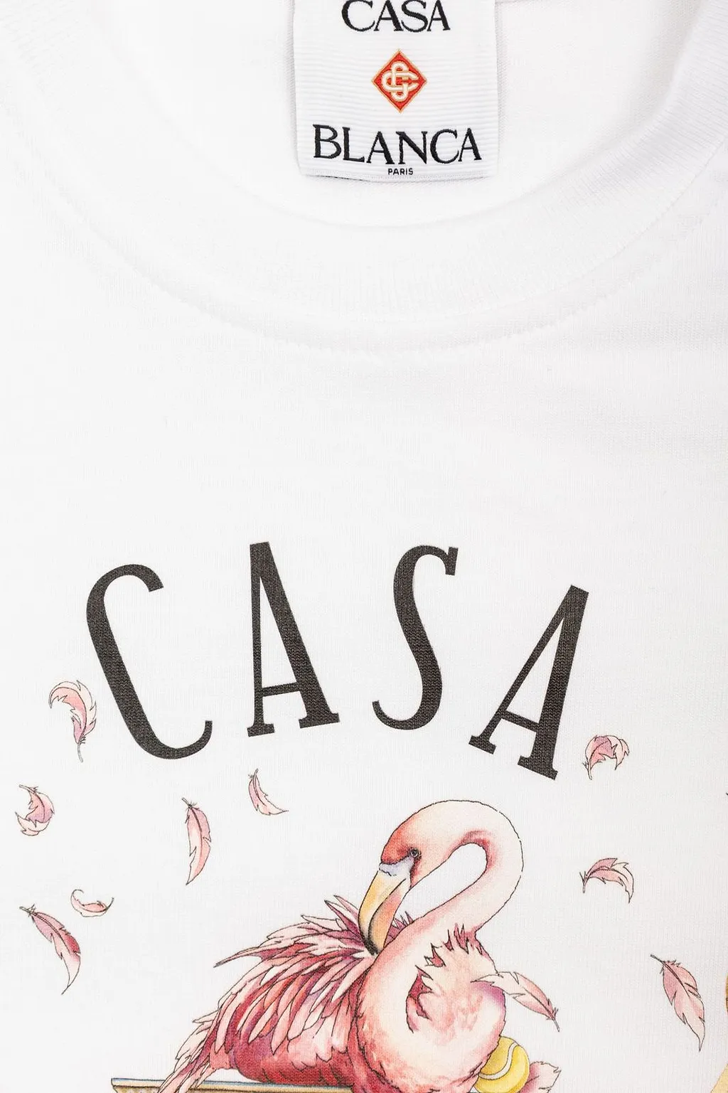 Casablanca Kids Short Sleeve Print T-Shirt