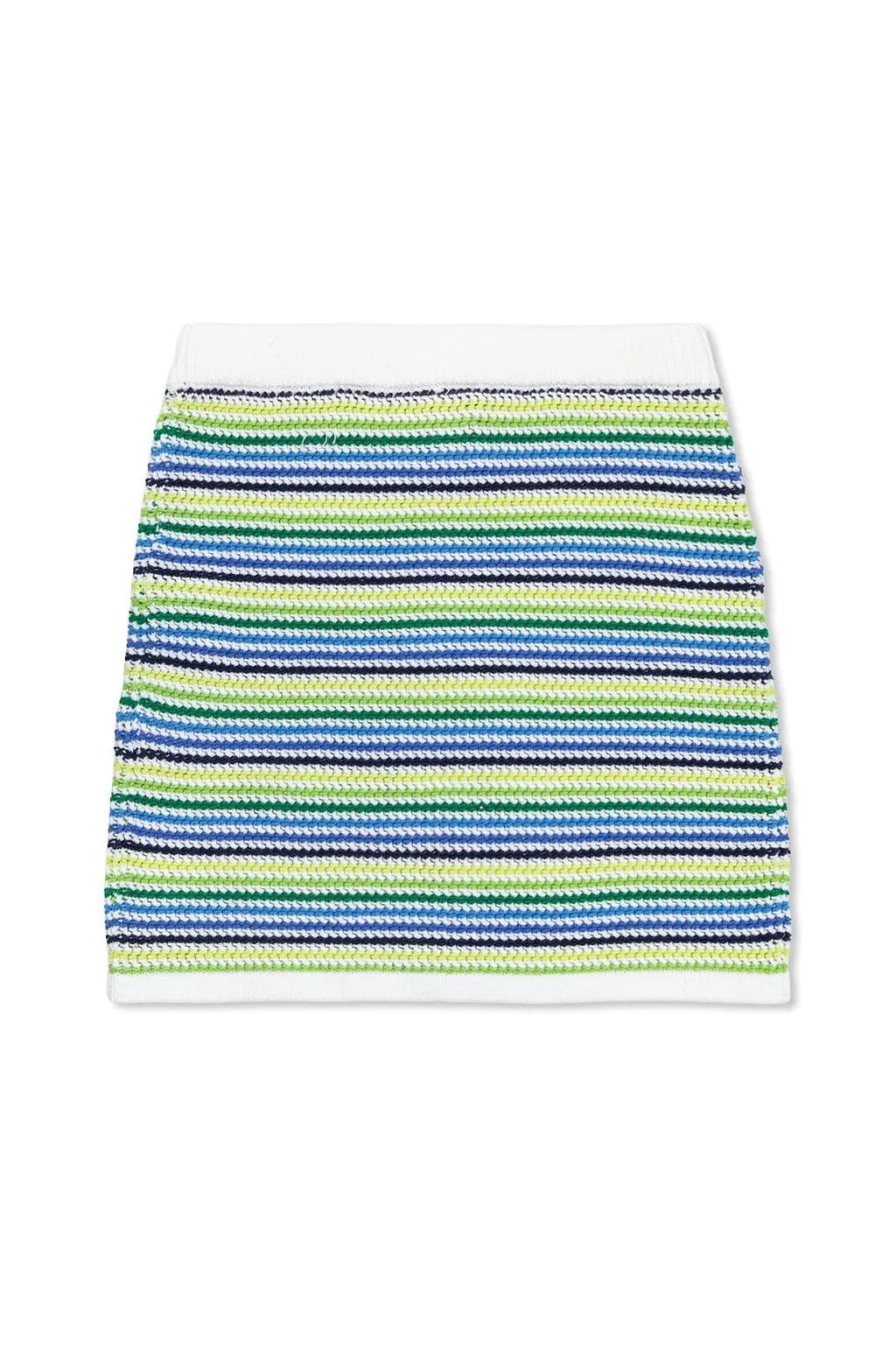 Casablanca Kids Striped Knitted Mini Skirt