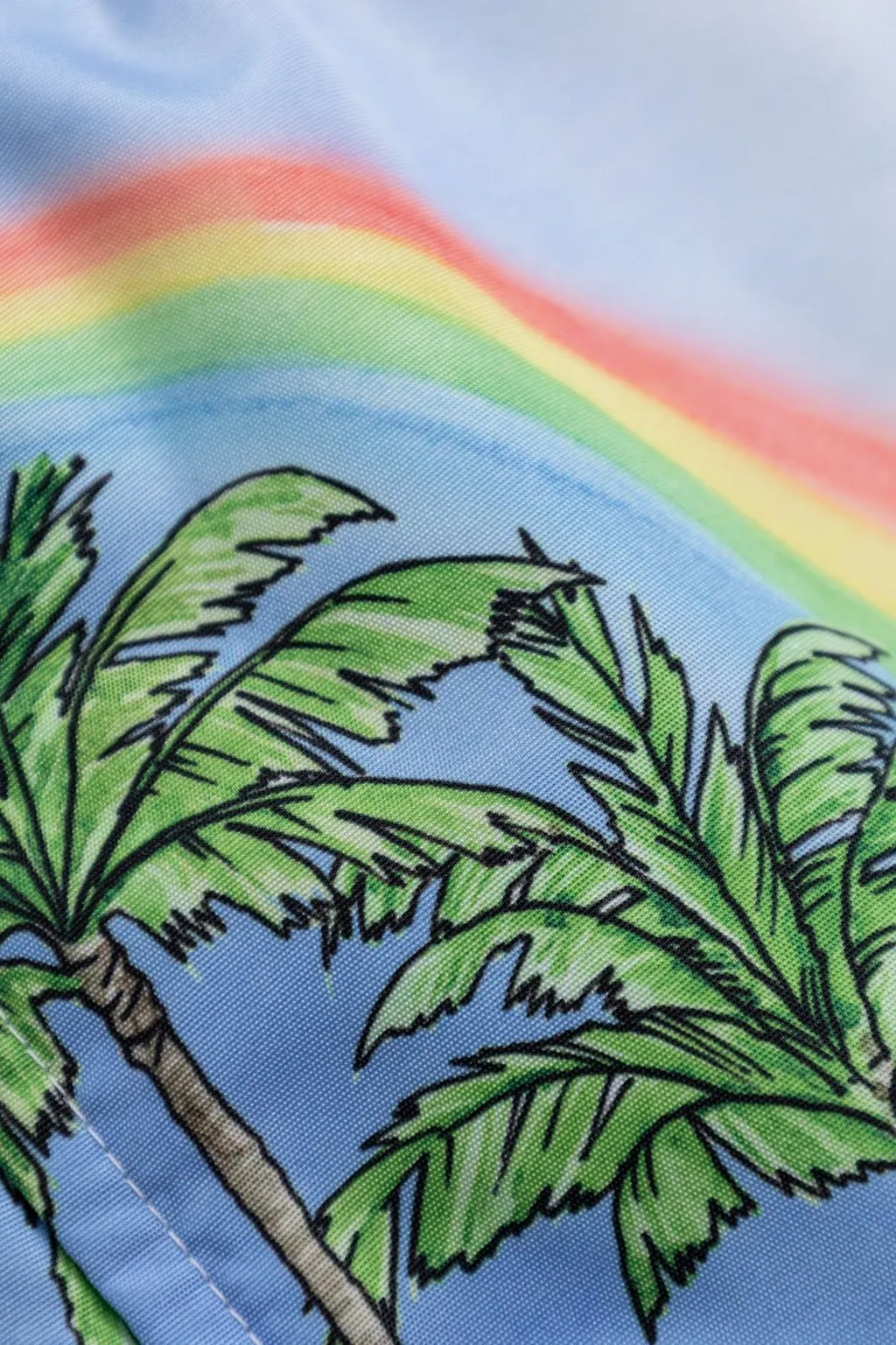 Casablanca Kids Tropical Printed Swim Shorts