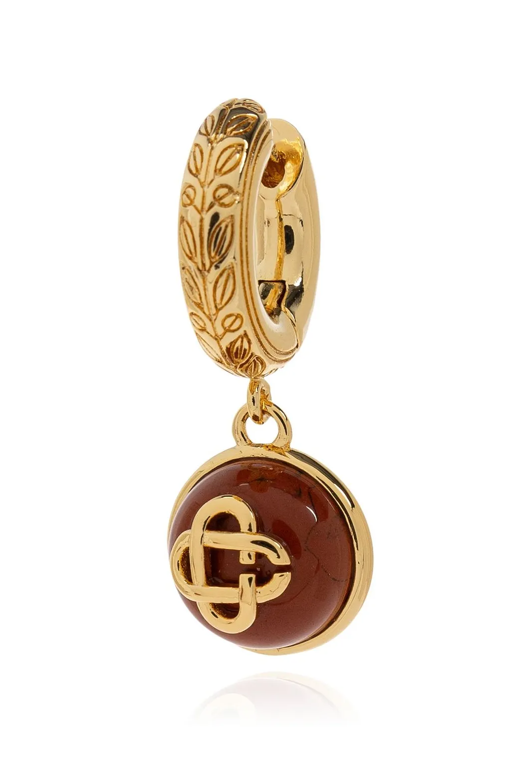 Logo Drop Earrings