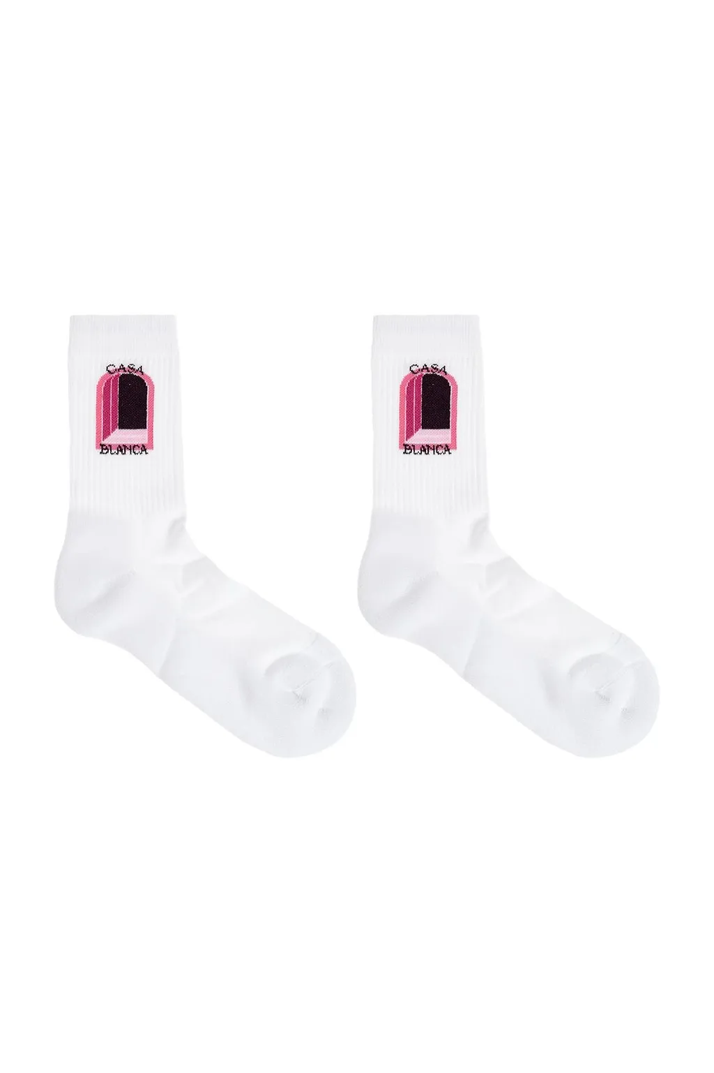 Casablanca Logo Intarsia-Knit Socks