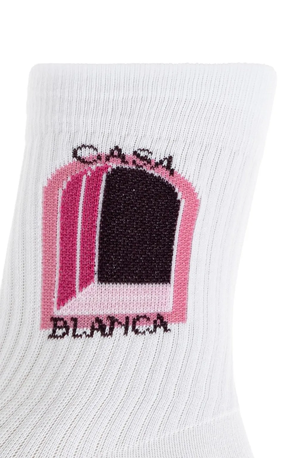 Casablanca Logo Intarsia-Knit Socks