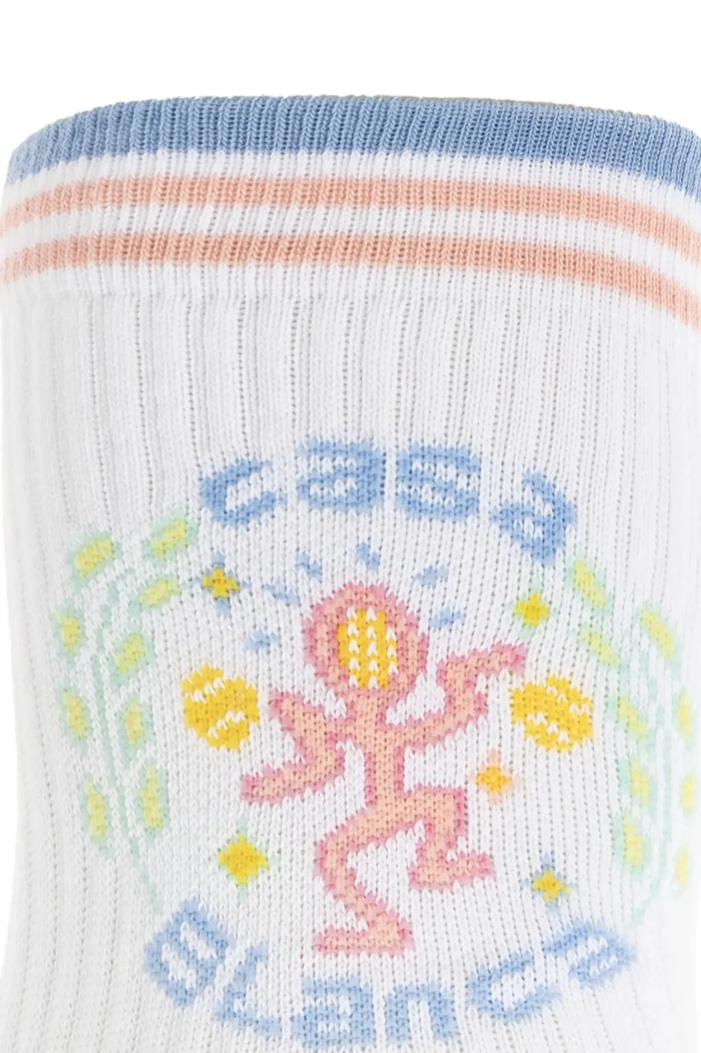 Casablanca Logo-Jacquard Socks