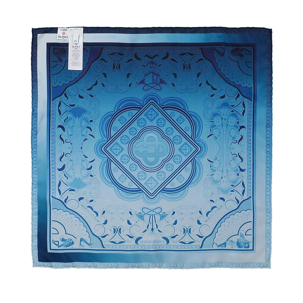 Casablanca Logo Printed Scarf