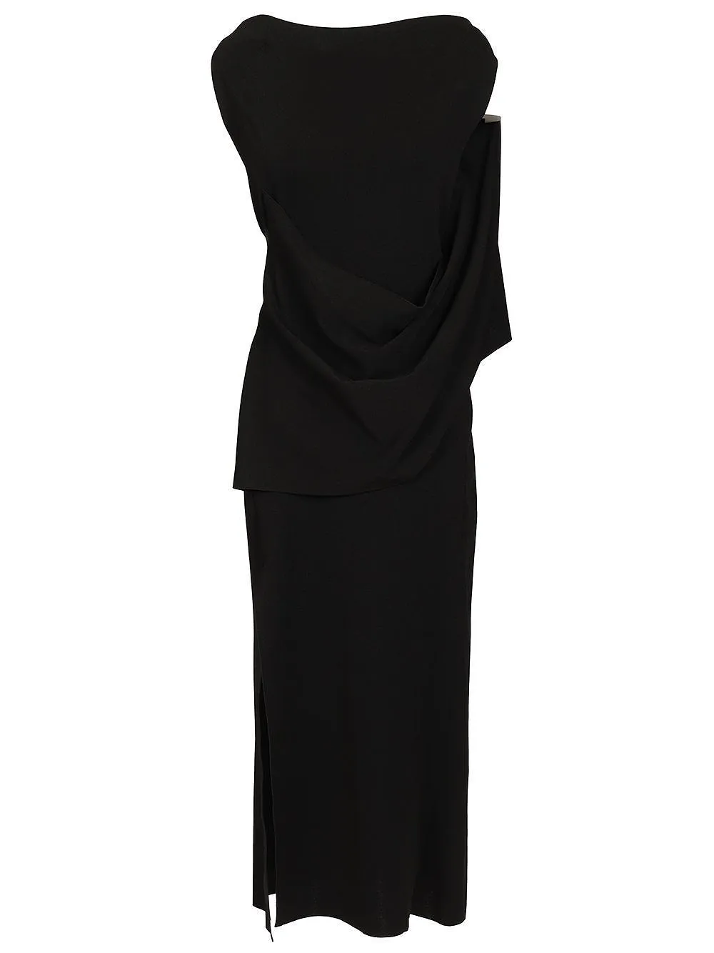 Cfcl Ac Milan Draped Knitted Dress