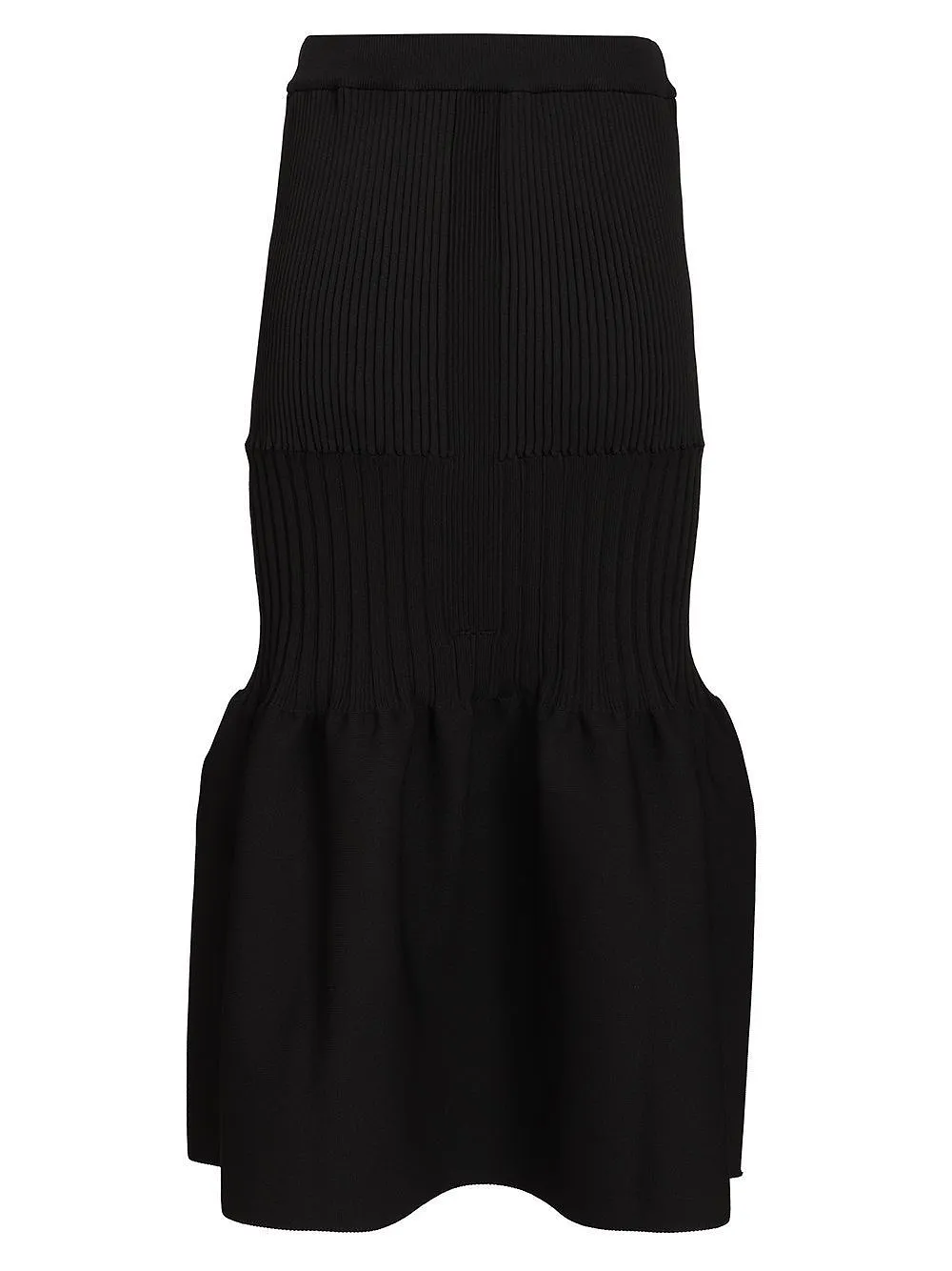 Cfcl Fluted Mermaid Knitted Skirt