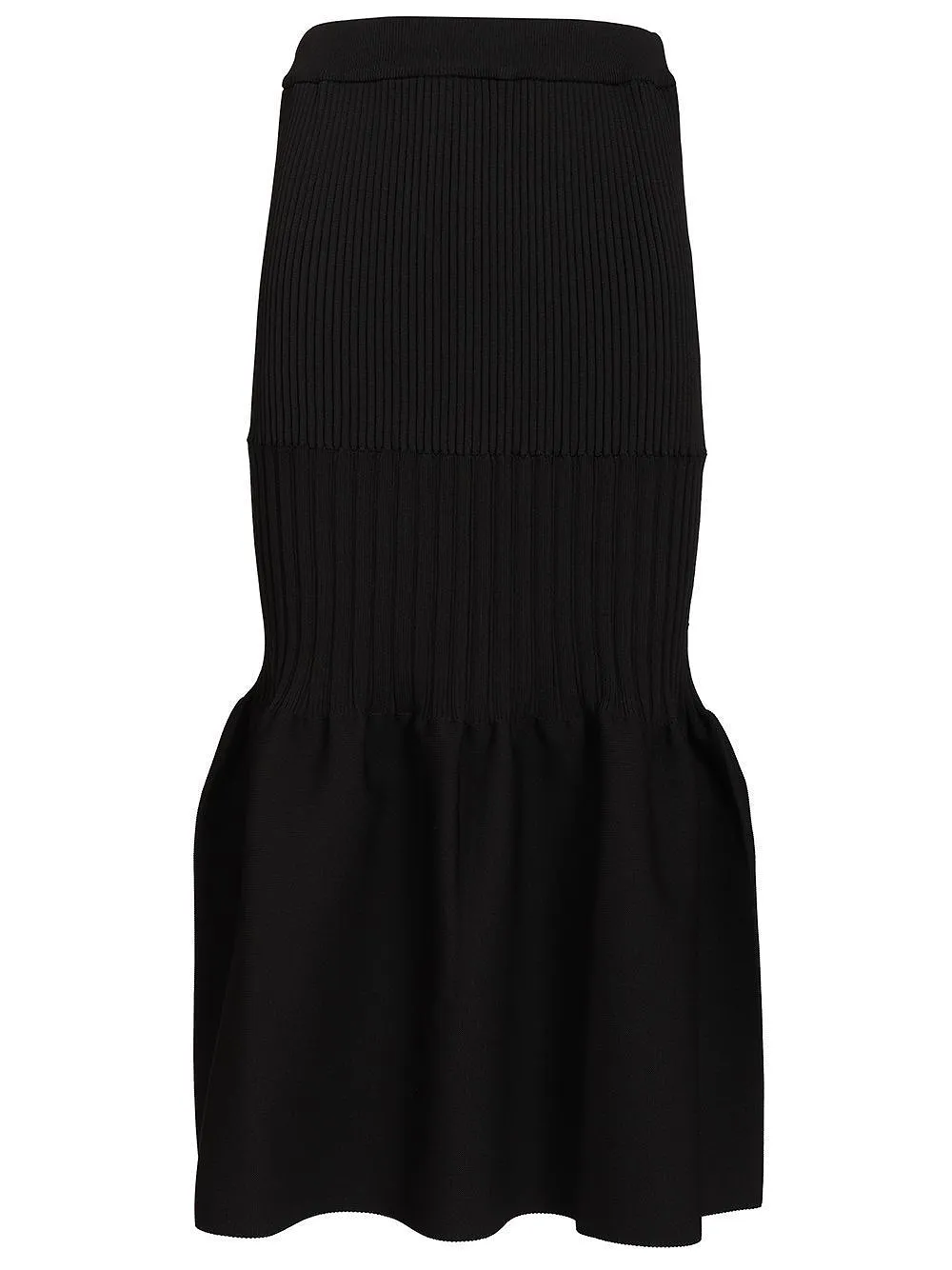 Cfcl Fluted Mermaid Knitted Skirt
