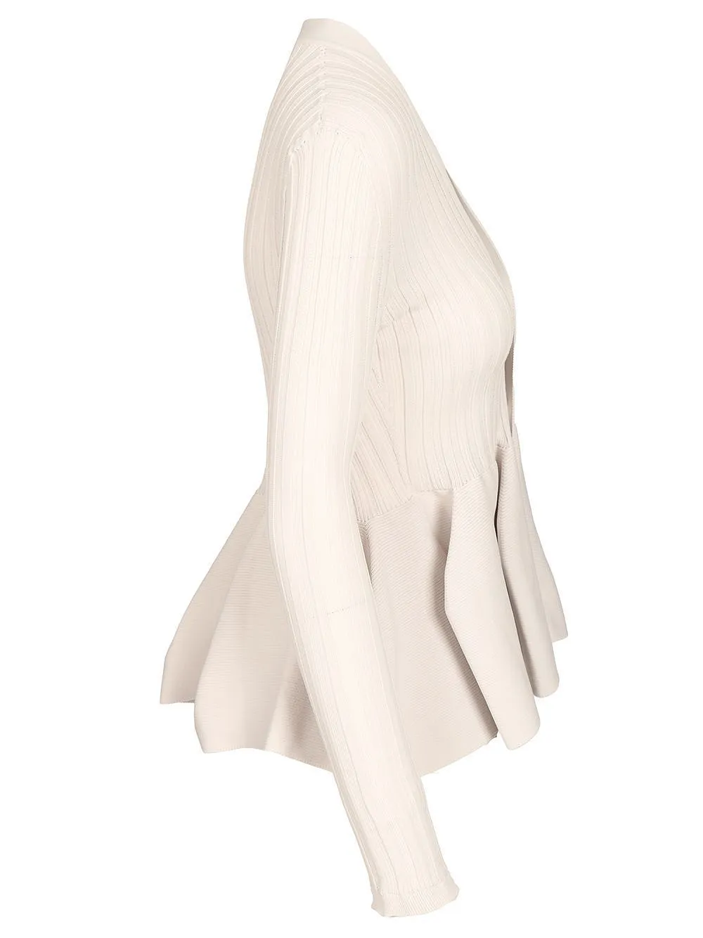 Pottery Peplum Cardigan