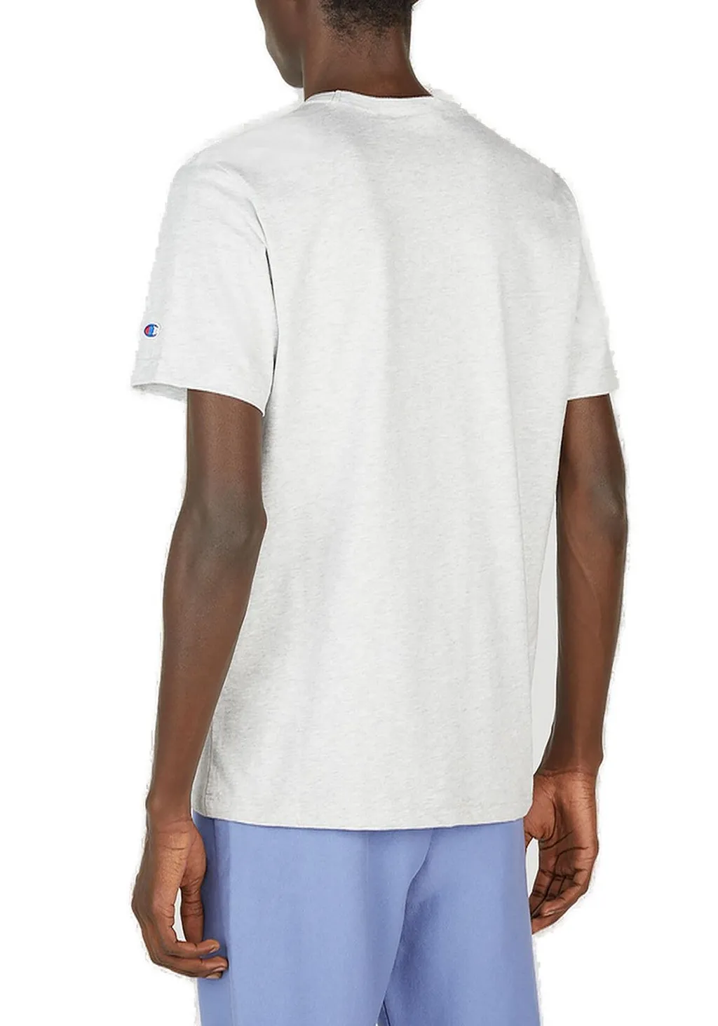 Champion Logo Patch Crewneck T-Shirt