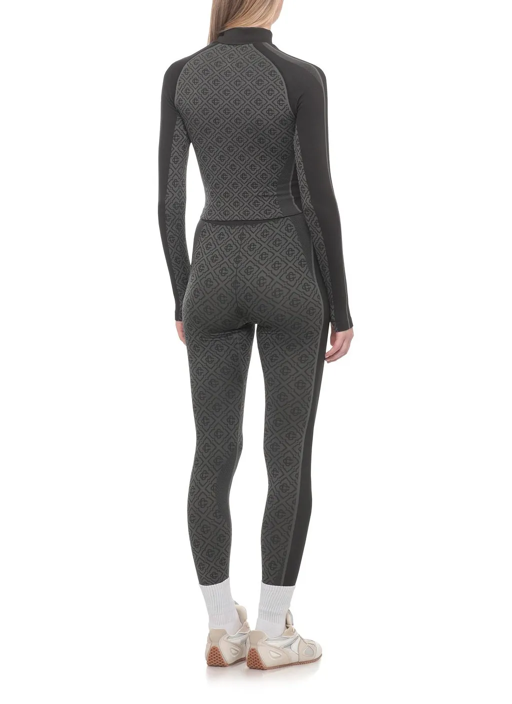 Casablanca Monogram Zip Performance Top