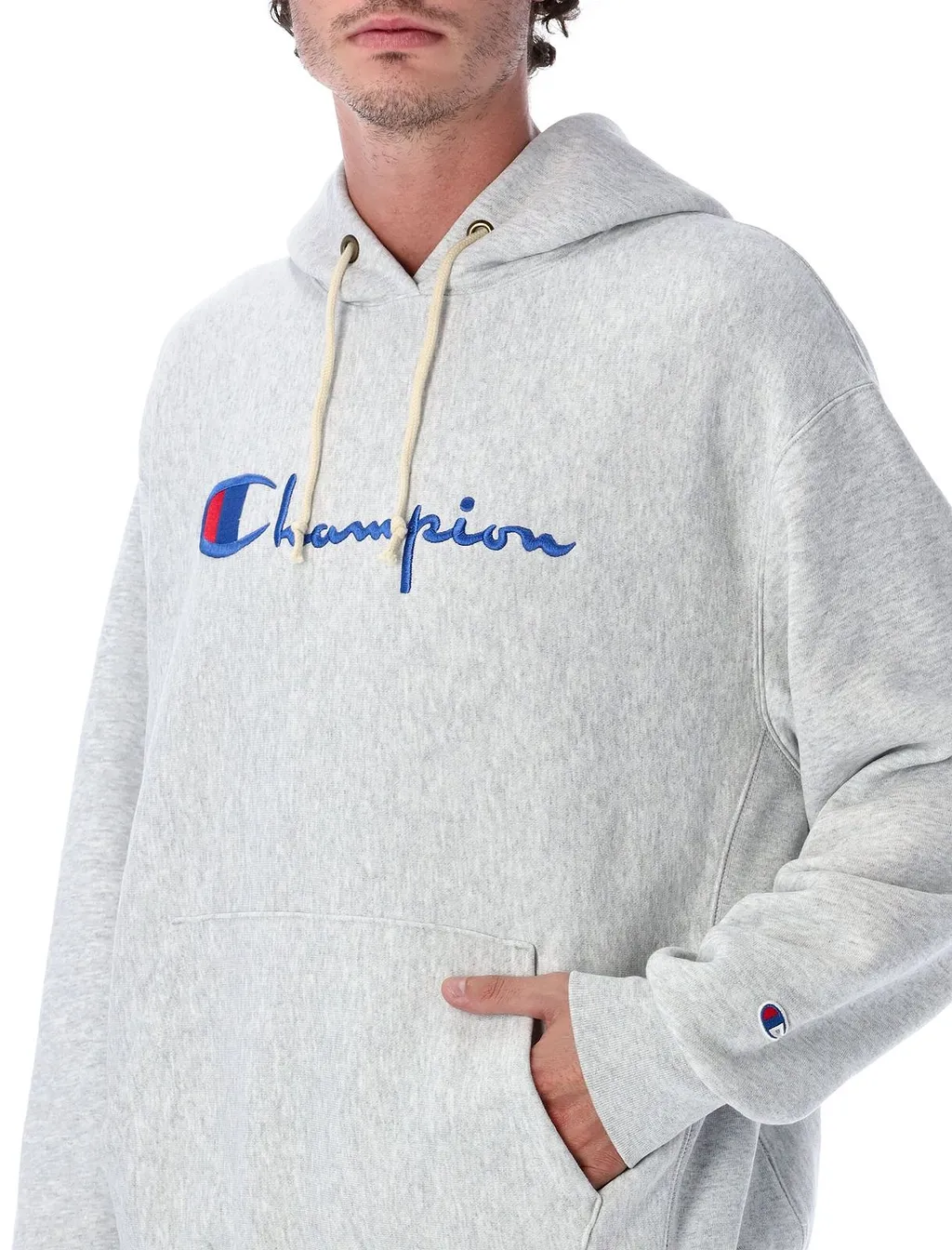 Champion Reverse Weave Logo Hoodie