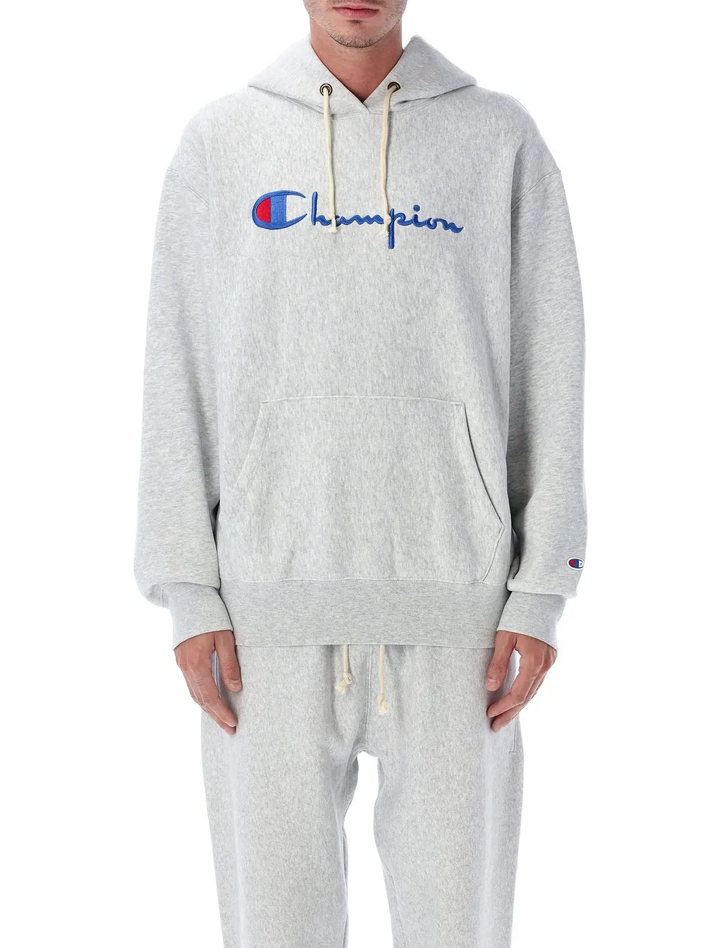 Champion Reverse Weave Logo Hoodie