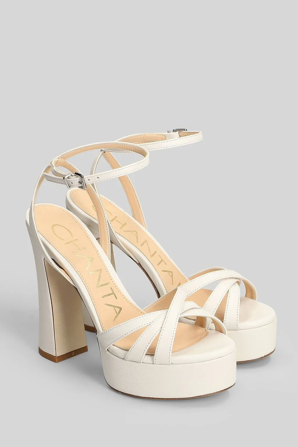 Chantal Open-Toe Heeled Sandals
