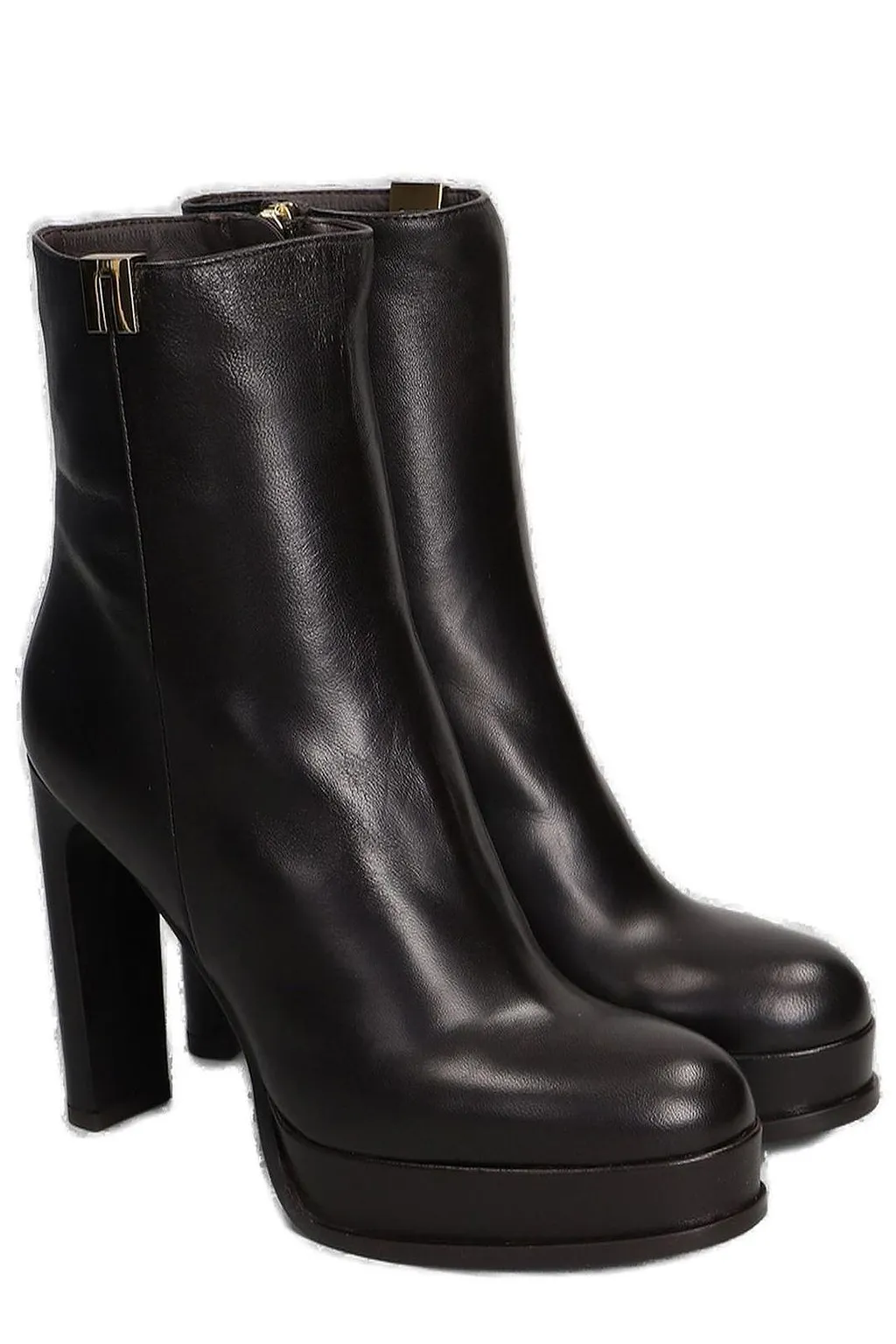 Platform Heeled Boots