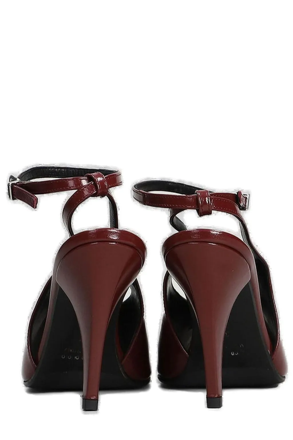 Chantal Peep-Toe Ankle-Strap Pumps