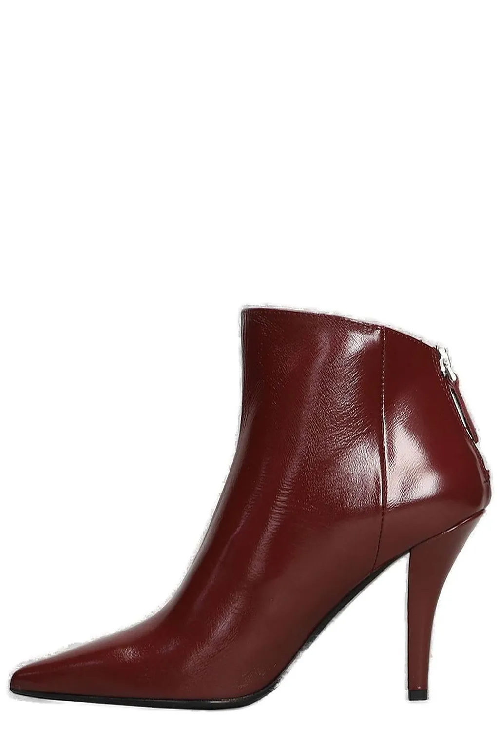 Chantal Pointed-Toe Heeled Ankle Boots