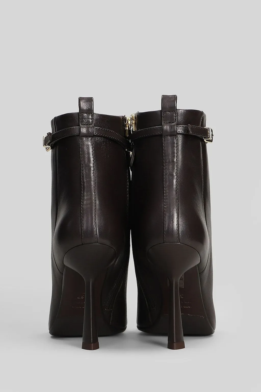Pointed-Toe High Heels Ankle Boots