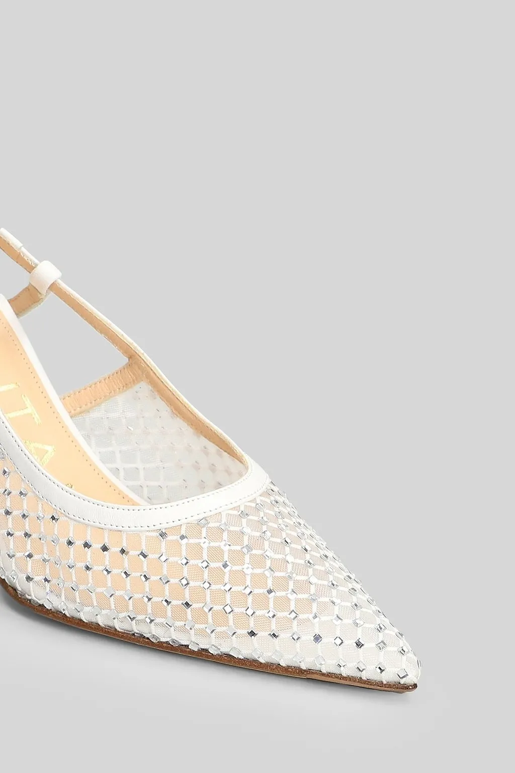 Chantal Pointed Toe Embellished Pumps