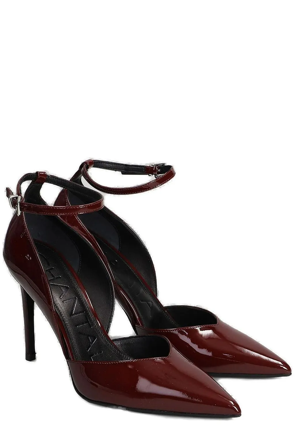 Chantal Pointed-Toe Heeled Pumps