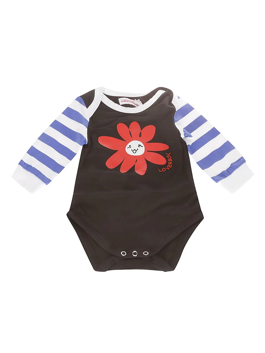 Charles Jeffrey Loverboy Floral-Printed Colour-Block Bodysuit
