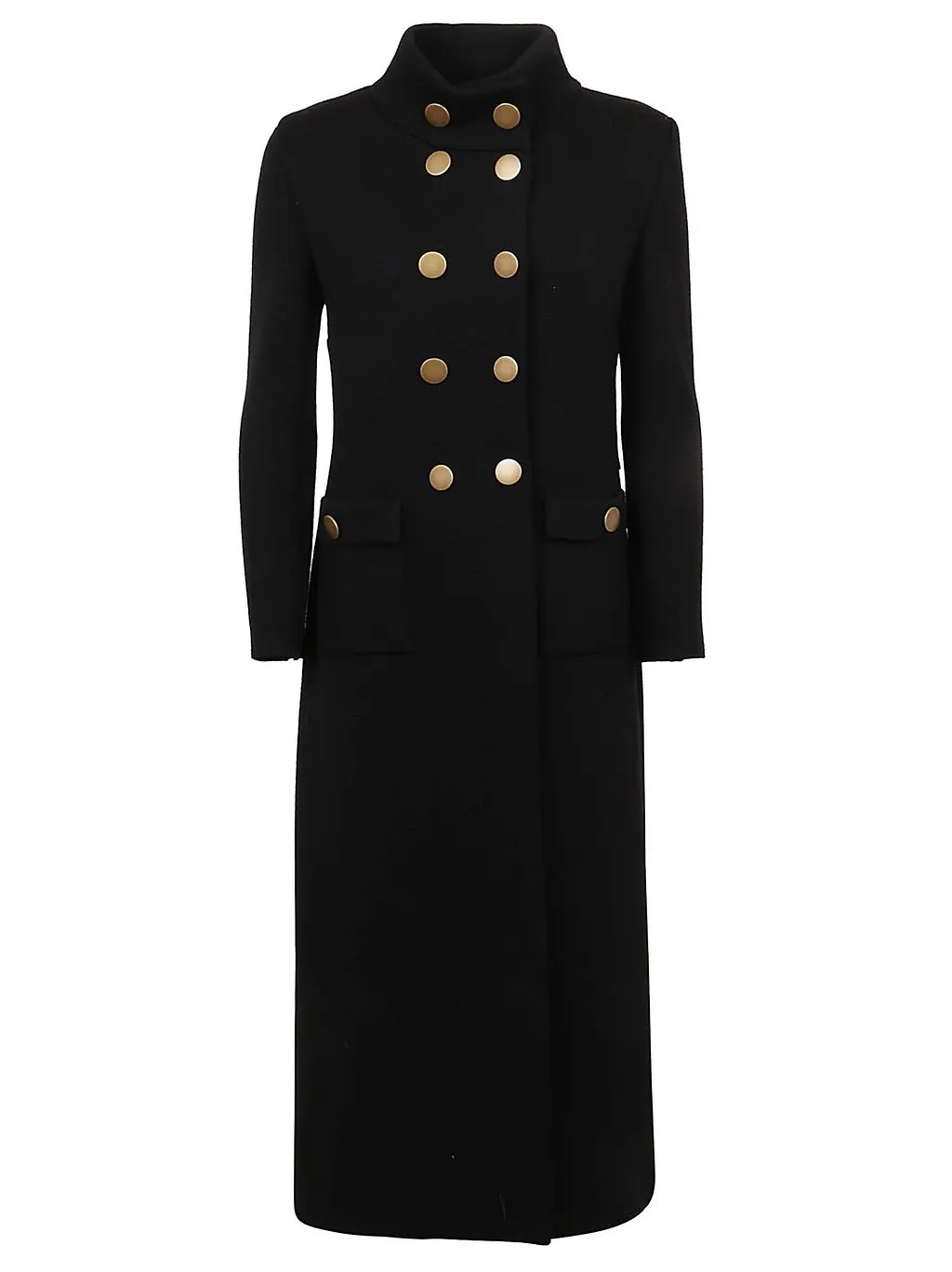 Charlott Double-Breasted Long Coat