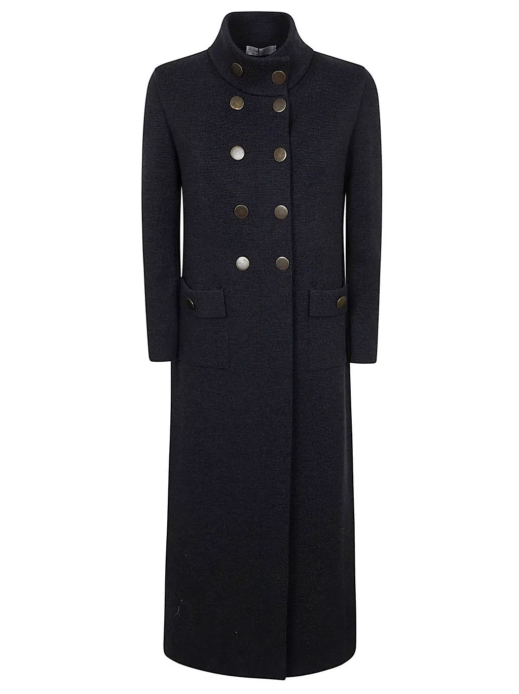 Charlott Double-Breasted Long Coat