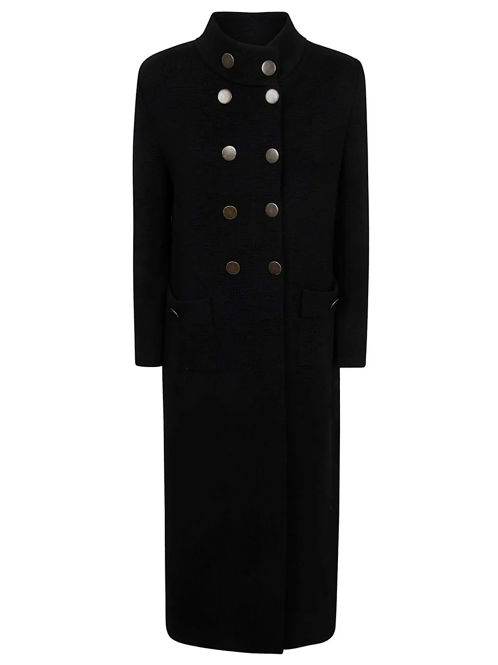 Charlott Double-Breasted Long Coat