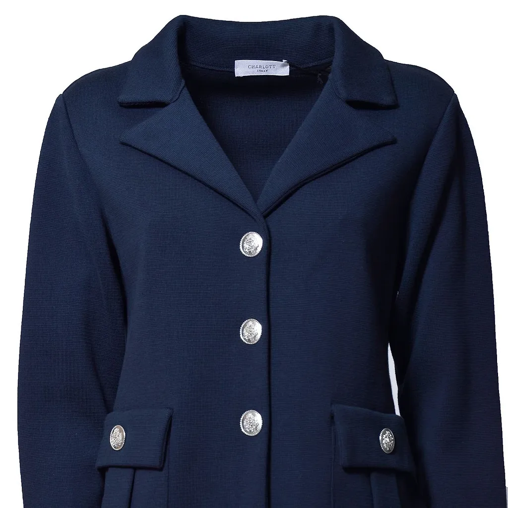 Charlott Double Breasted Long Sleeved Coat