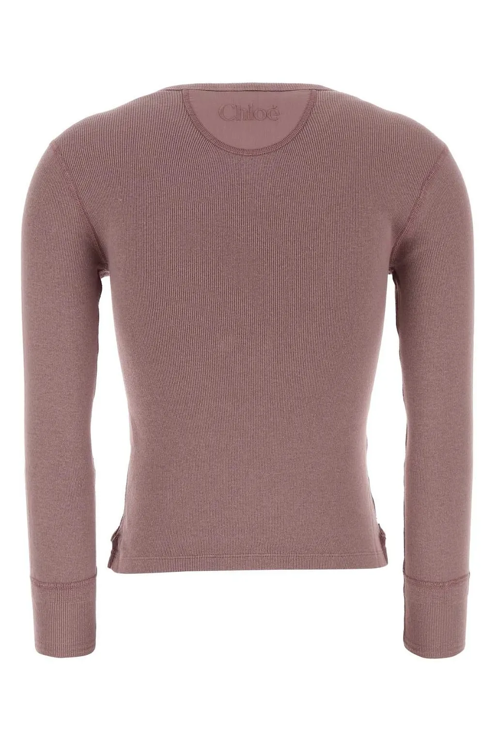Chloé Fitted Henley Knitted Shirt