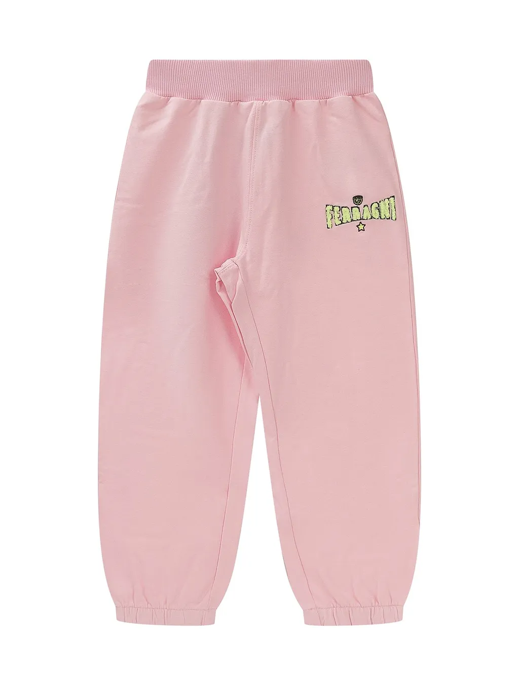 Chiara Ferragni Kids Logo Detailed Elastic-Waistband Trousers
