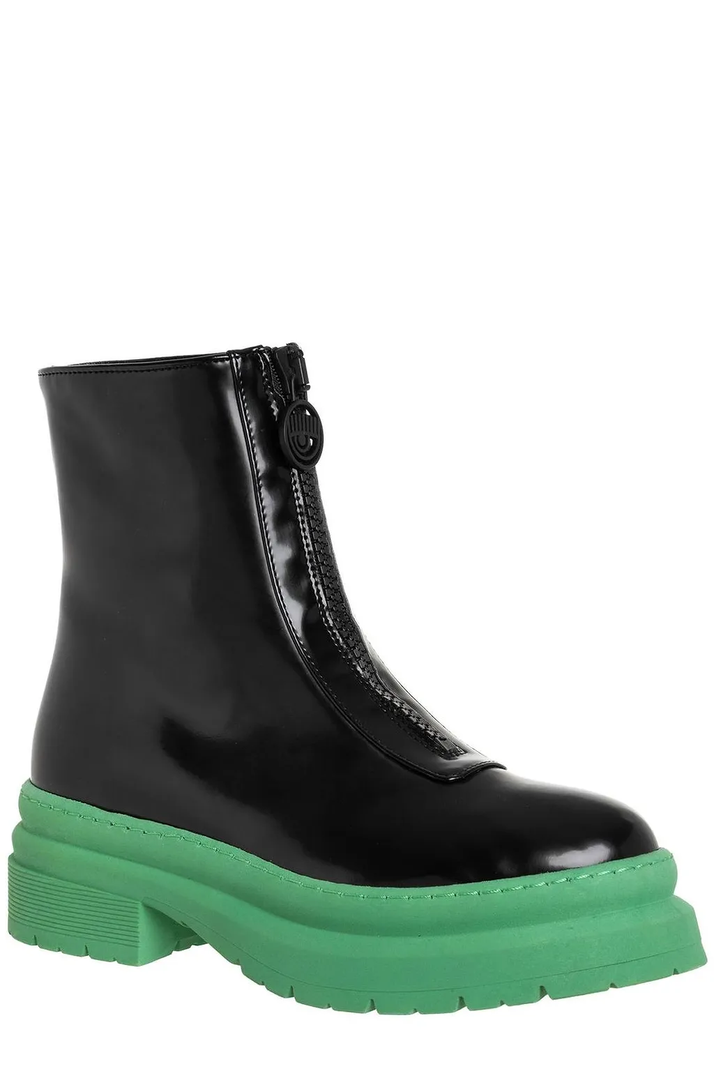 Jummy Zip-Detailed Combat Boots