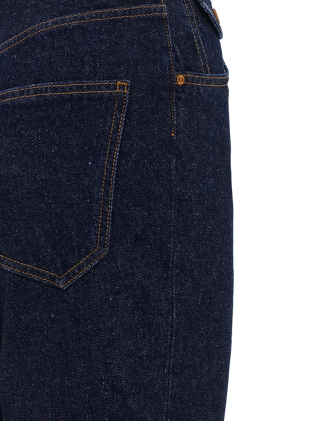 Chloé Logo Embroidered Flared Jeans