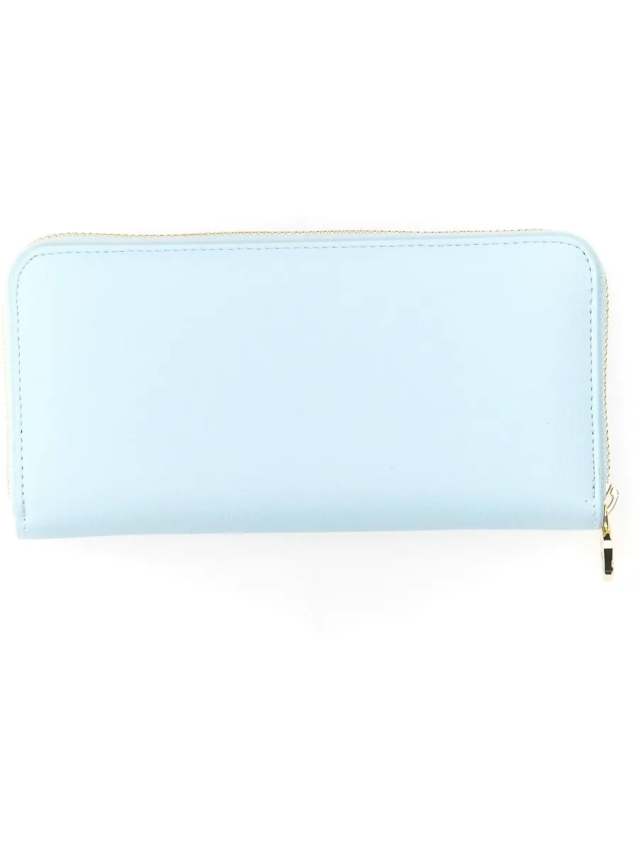 Chiara Ferragni Logo-Embossed Zipped Wallet
