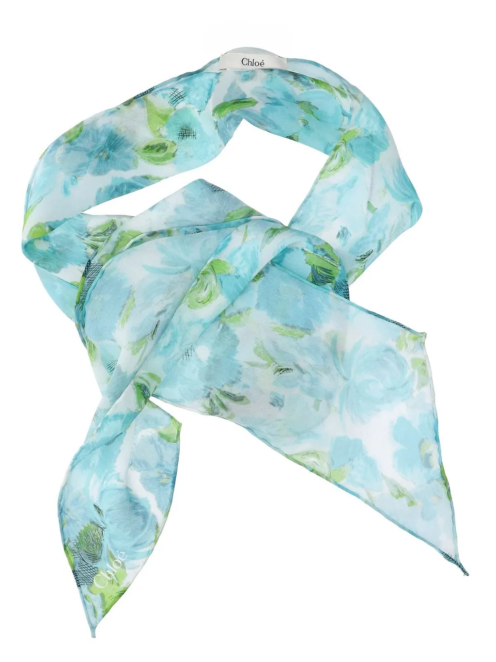 Chloé Floral Print Scarf