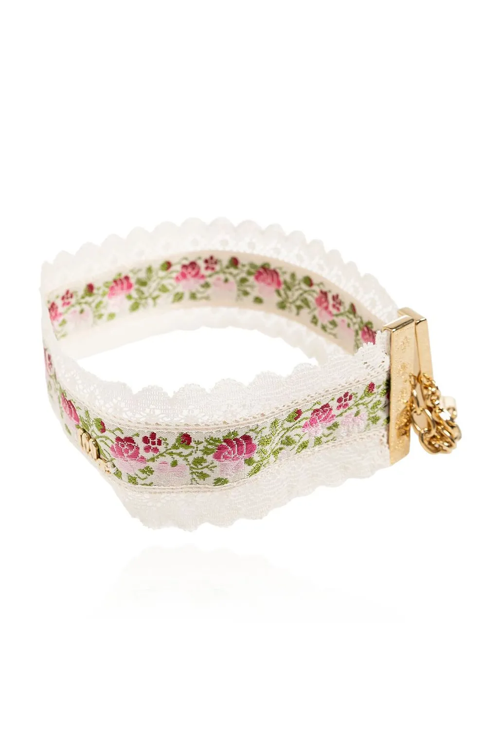 Folk Floral Choker Necklace