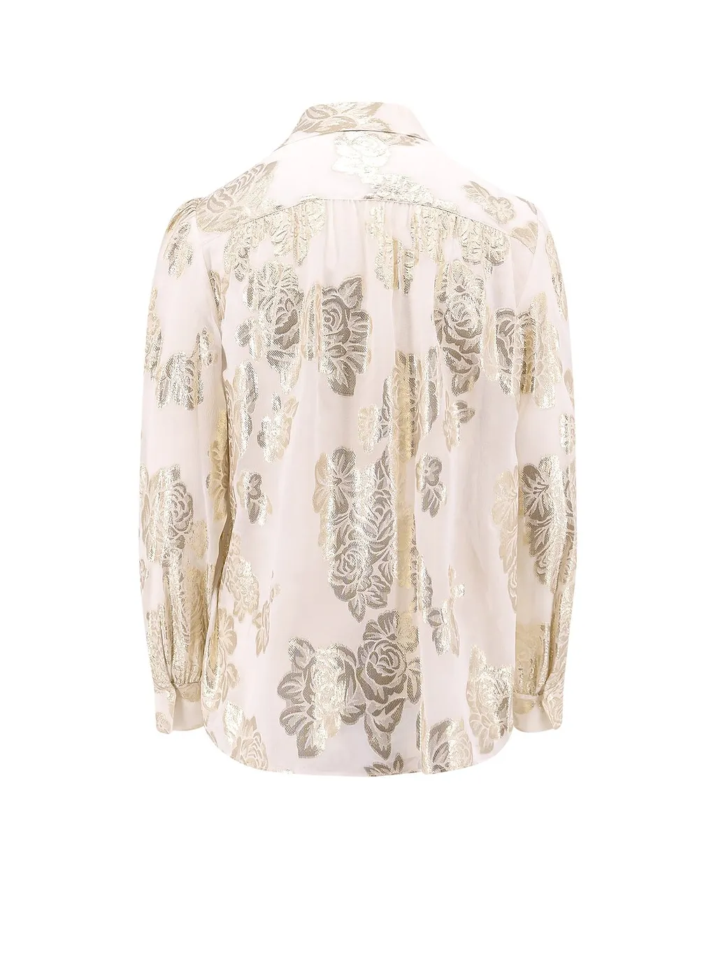 Chloé Gathered LavalliÈRe Blouse