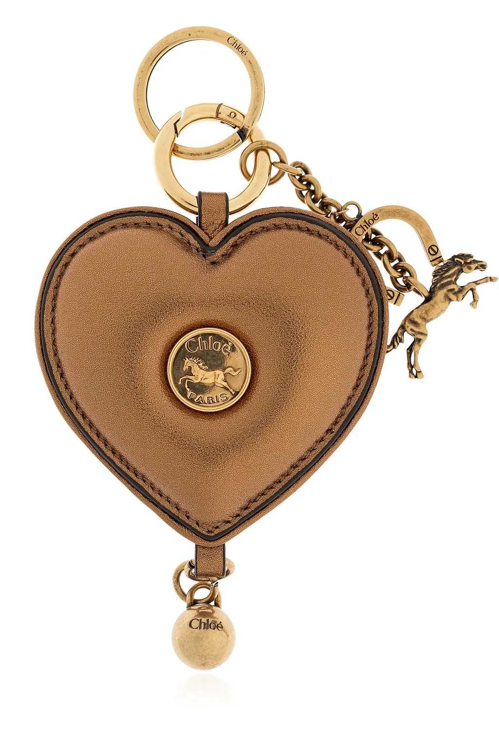 Chloé Heart Bag Charm